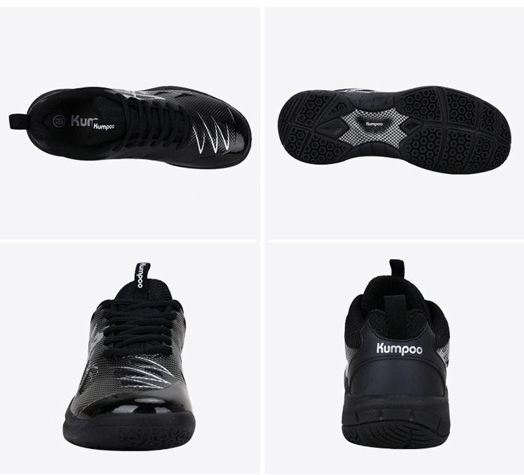 Giày Cầu Lông Kumpoo KH-E55 Đen
